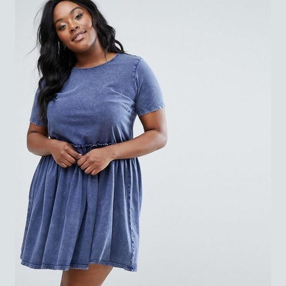 ASOS Dresses & Skirts - ASOS Acid Wash Skater Dress